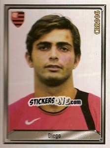 Sticker Diego Salgado Costa de Menezes - Campeonato Brasileiro 2006 n. 88 - Panini