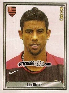 Cromo Leonardo da Silva Moura - Campeonato Brasileiro 2006 n. 89 - Panini