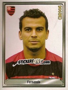 Sticker Fernando Santos - Campeonato Brasileiro 2006 n. 91 - Panini
