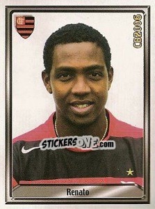 Cromo Carlos Renato de Abreu - Campeonato Brasileiro 2006 n. 96 - Panini
