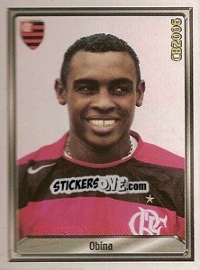Sticker Obina - Campeonato Brasileiro 2006 n. 97 - Panini