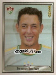 Figurina Fernando Henrique dos Anjos - Campeonato Brasileiro 2006 - Panini