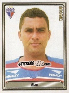 Cromo Francisco Alan R. de Oliveira - Campeonato Brasileiro 2006 n. 124 - Panini