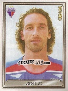 Cromo Jorge Luiz Perreira Mutt - Campeonato Brasileiro 2006 n. 130 - Panini