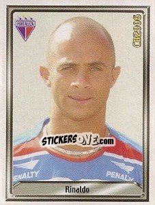 Cromo Rinaldo Santana dos Santos - Campeonato Brasileiro 2006 n. 132 - Panini
