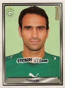 Cromo Leonardo Devanir de Paula - Campeonato Brasileiro 2006 - Panini