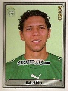 Cromo Rafael Dias do Nascimento - Campeonato Brasileiro 2006 - Panini