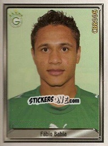 Figurina Fábio Júnior Nascimento Santana - Campeonato Brasileiro 2006 - Panini