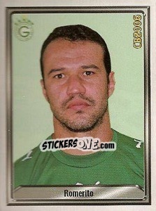 Cromo Romero Mendonça Subrinho - Campeonato Brasileiro 2006 n. 148 - Panini