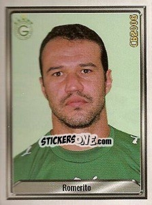 Cromo Romero Mendonça Subrinho - Campeonato Brasileiro 2006 - Panini