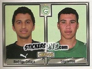 Sticker Rodrigo Pereira Calaça / Leyrielton M. De Morais - Campeonato Brasileiro 2006 n. 151 - Panini