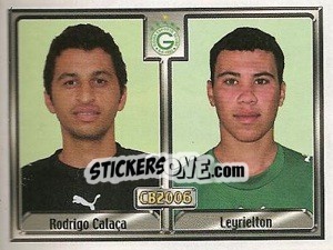 Sticker Rodrigo Pereira Calaça / Leyrielton M. De Morais - Campeonato Brasileiro 2006 - Panini