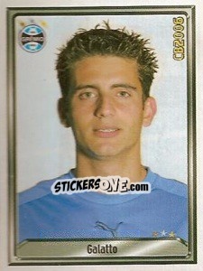 Sticker Rodrigo José Galatto - Campeonato Brasileiro 2006 n. 156 - Panini