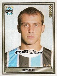 Cromo Alessandro Mori Nunes - Campeonato Brasileiro 2006 - Panini