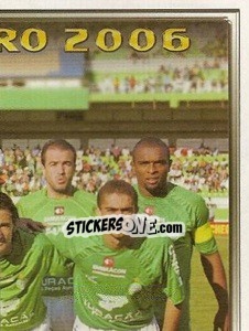 Sticker Equipe de foto (3 de 6) - Campeonato Brasileiro 2006 n. 408 - Panini