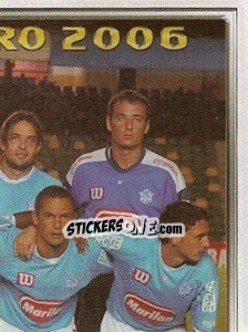 Cromo Equipe de foto (3 de 6) - Campeonato Brasileiro 2006 - Panini