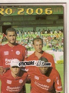 Sticker Equipe de foto (3 de 6) - Campeonato Brasileiro 2006 - Panini