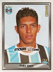 Sticker Pedro Moreira Júnior - Campeonato Brasileiro 2006 n. 166 - Panini