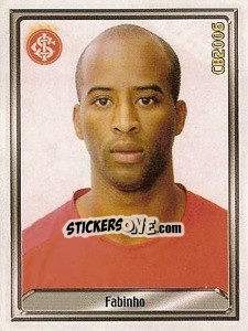 Sticker Fabio de Jesus - Campeonato Brasileiro 2006 n. 177 - Panini