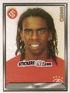 Sticker Tinga - Campeonato Brasileiro 2006 - Panini