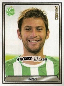 Sticker Marcel Silva Andrade - Campeonato Brasileiro 2006 n. 198 - Panini