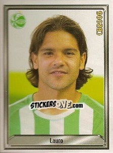 Cromo Lauro Antônio F. da Silva - Campeonato Brasileiro 2006 - Panini