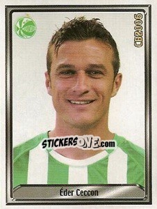 Sticker Éder Ceccon - Campeonato Brasileiro 2006 - Panini