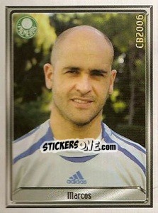 Figurina Marcos Roberto Silveira Reis - Campeonato Brasileiro 2006 - Panini