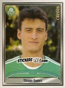 Sticker Thiago Gomes Antequeira - Campeonato Brasileiro 2006 n. 210 - Panini