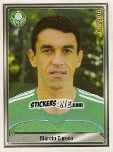 Cromo Márcio Ferreira - Campeonato Brasileiro 2006 - Panini