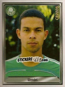 Figurina Wendel Santana P. dos Santos - Campeonato Brasileiro 2006 - Panini