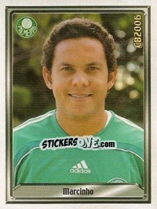 Sticker Márcio M. R. da Silva - Campeonato Brasileiro 2006 - Panini