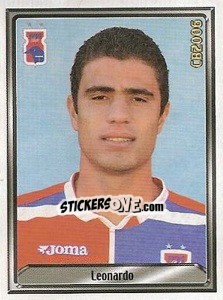 Sticker Leonardo Gonçalves Silva - Campeonato Brasileiro 2006 n. 235 - Panini