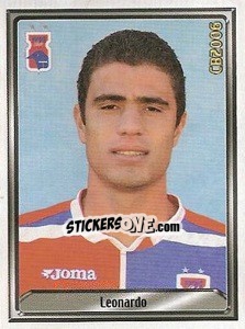 Sticker Leonardo Gonçalves Silva - Campeonato Brasileiro 2006 - Panini