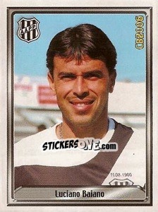 Cromo Luciano Ferreira dos Santos - Campeonato Brasileiro 2006 n. 242 - Panini