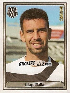 Sticker Thiago do Carmo Matias - Campeonato Brasileiro 2006 - Panini