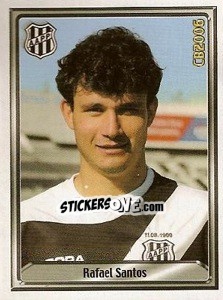 Cromo Rafael Alves dos Santos - Campeonato Brasileiro 2006 n. 244 - Panini
