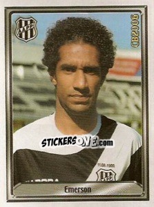 Figurina Emerson De Andrade Santos - Campeonato Brasileiro 2006 - Panini