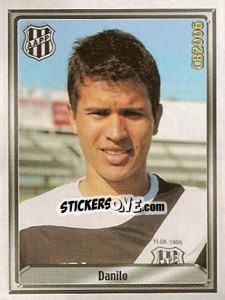 Cromo Danilo Valério Sacramento - Campeonato Brasileiro 2006 n. 249 - Panini