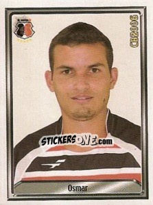 Figurina Osmar Coelho Claudiano - Campeonato Brasileiro 2006 - Panini