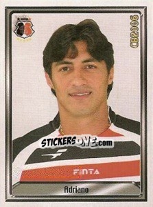 Sticker Adriano Felix Texeira - Campeonato Brasileiro 2006 n. 260 - Panini