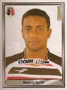 Sticker Augusto Oliveira da Silva - Campeonato Brasileiro 2006 n. 264 - Panini