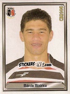 Figurina Márcio M. dos Santos - Campeonato Brasileiro 2006 - Panini