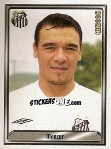 Cromo Júlio Manzur - Campeonato Brasileiro 2006 - Panini