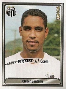 Sticker Cléber Santana Loureiro - Campeonato Brasileiro 2006 - Panini