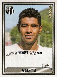 Cromo Rodrigo Tiui - Campeonato Brasileiro 2006 - Panini