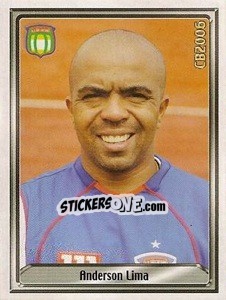 Sticker Anderson Lima Veiga - Campeonato Brasileiro 2006 - Panini