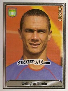 Figurina Welington Gonçalves de Amorin - Campeonato Brasileiro 2006 n. 301 - Panini