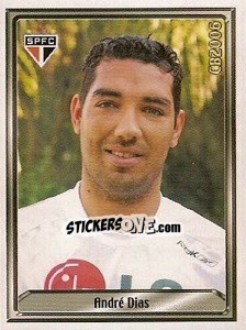 Cromo André Dias - Campeonato Brasileiro 2006 - Panini