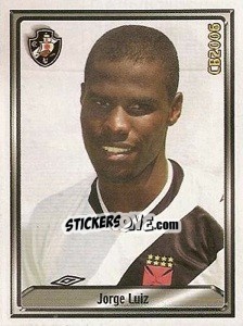 Sticker Jorge Luiz Alves Justino - Campeonato Brasileiro 2006 n. 329 - Panini